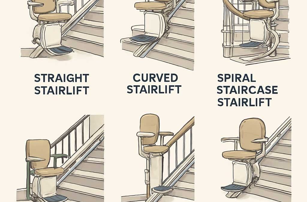樓梯升降椅的類型
