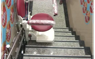 Teng Cheng Stair Lift – Taipei Accessibility Stair Elevator – Jiangong Cram School